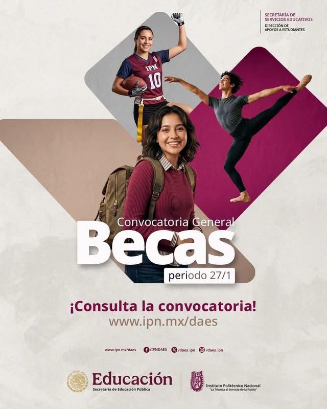 Convocatoria Becas General 27-1